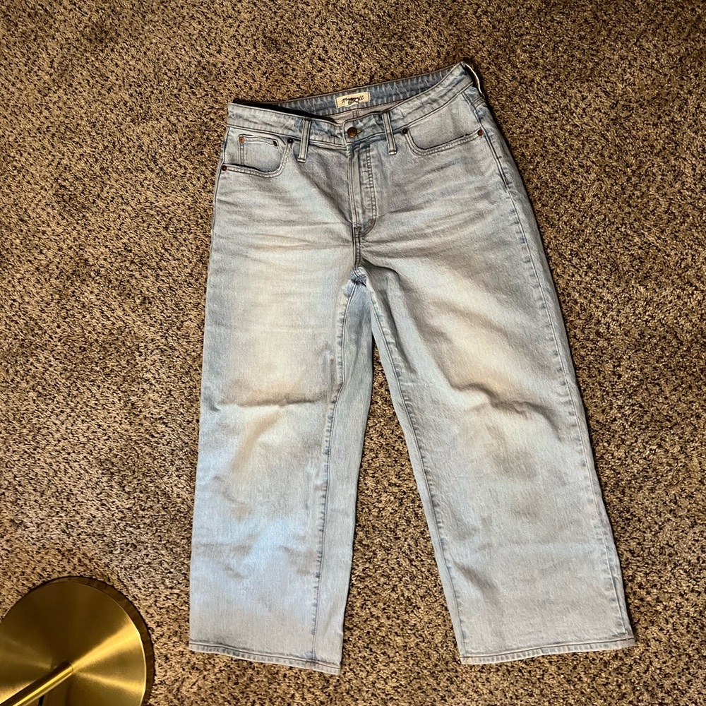 Madewell Size 31 P Curvy Perfect Vintage Wide-leg Jean